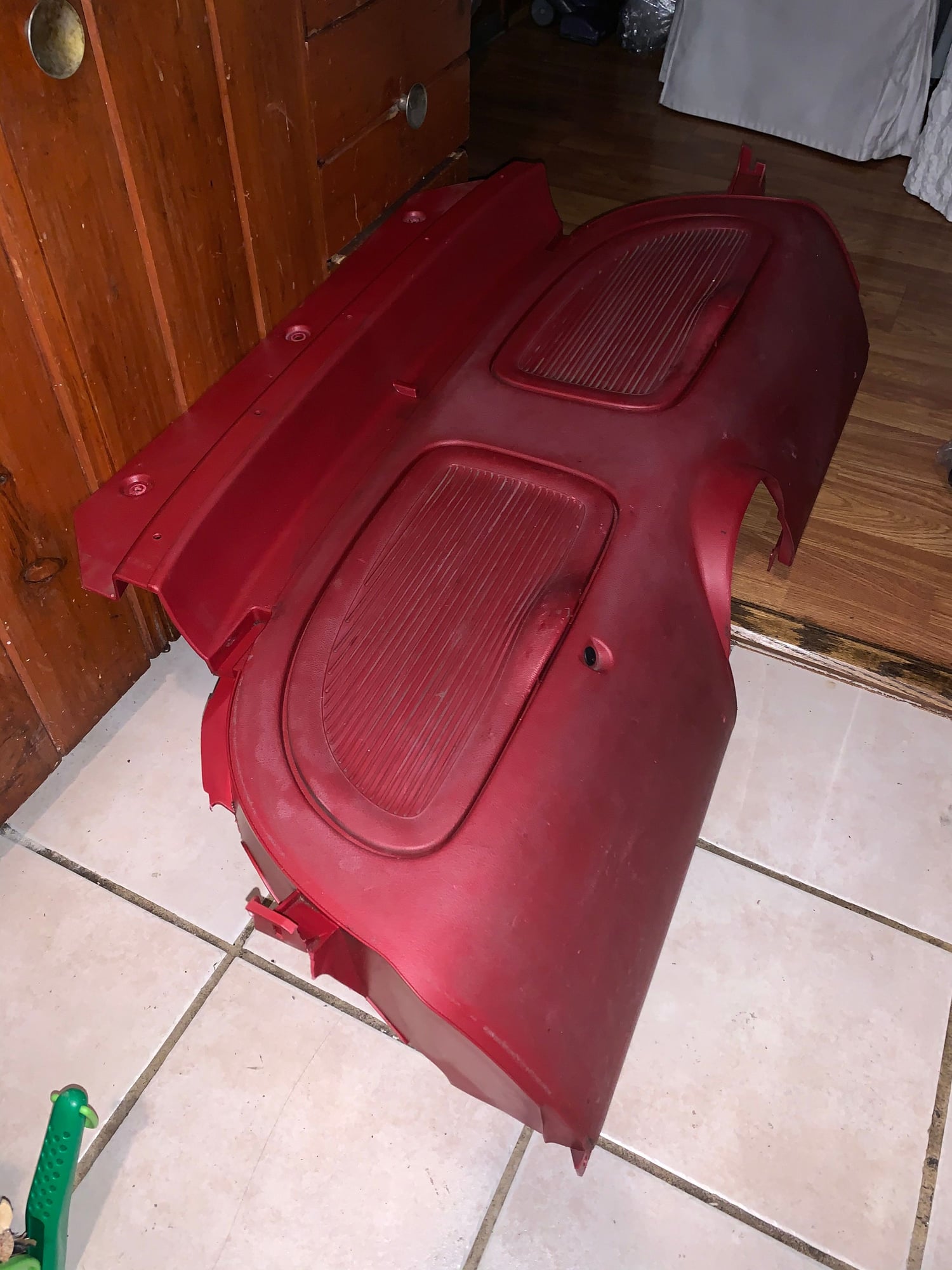 Interior/Upholstery - Red Storage Bins and Rear Quarter trims - Used - 1993 to 2002 Mazda RX-7 - Los Angeles, CA 91406, United States