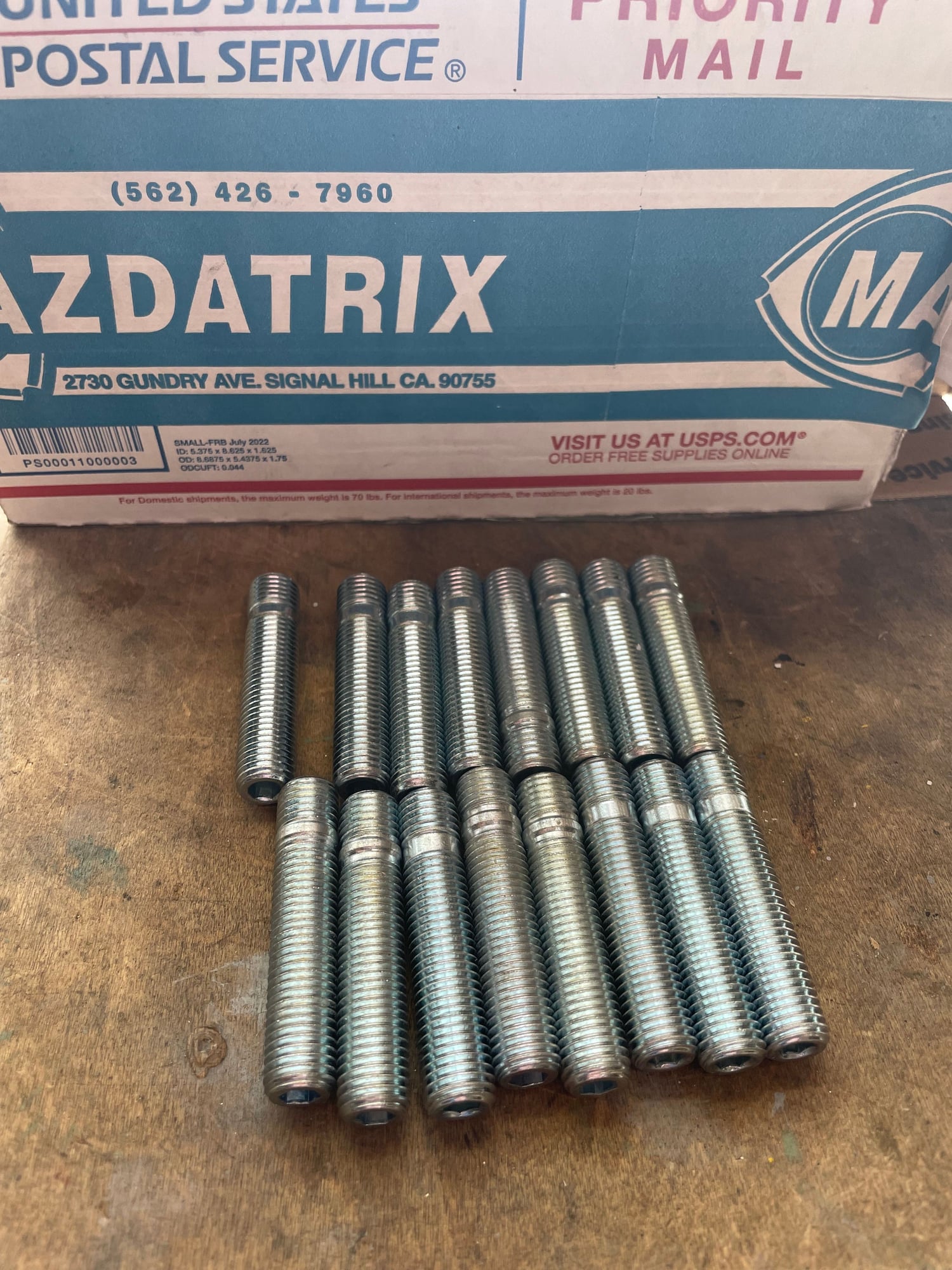Wheels and Tires/Axles - First Gen Wheel Studs - New - 1979 to 1985 Mazda RX-7 - Mill Valley, CA 94941, United States