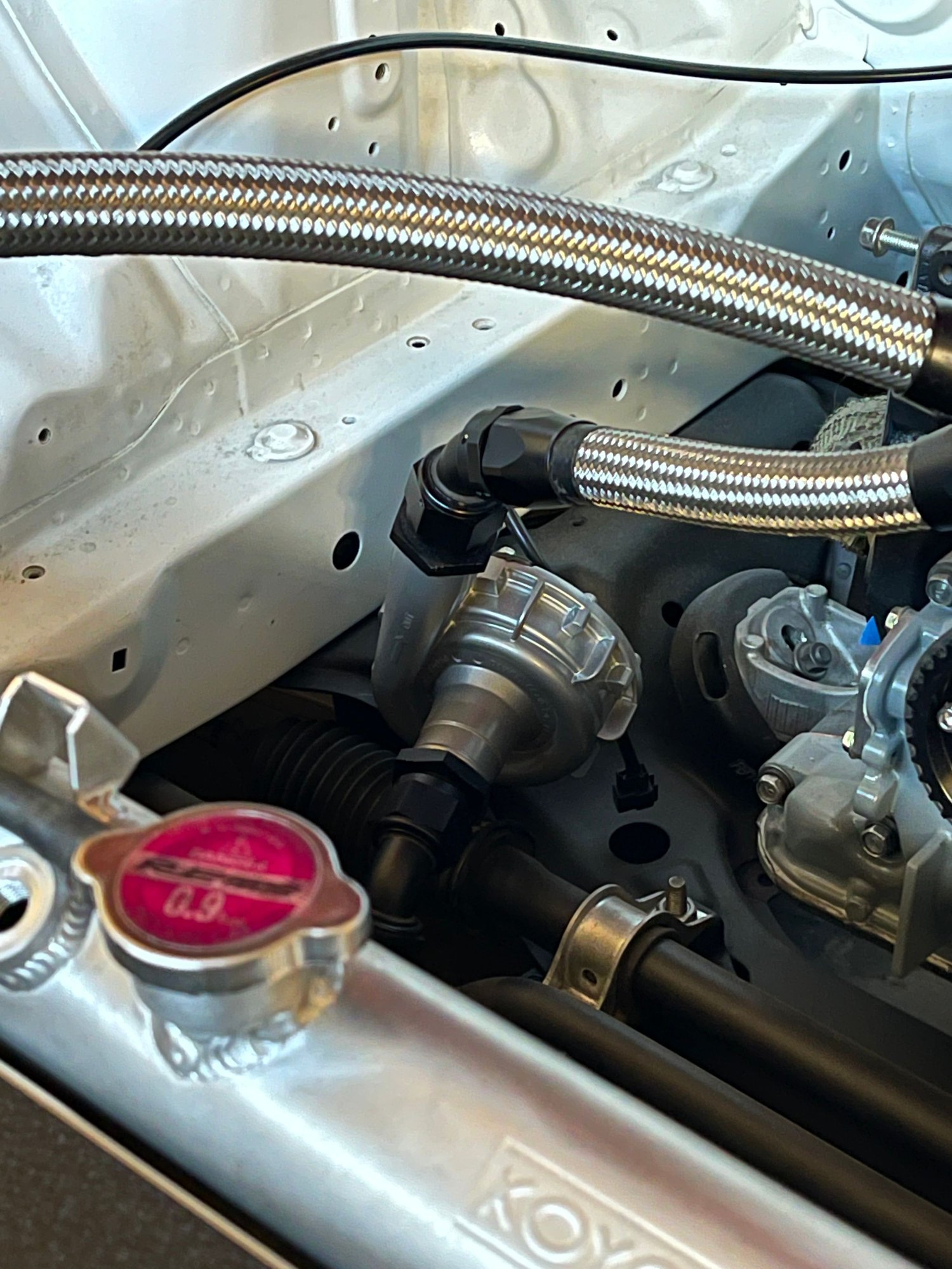 13B Electric Water Pump Setup / Alternator Relocation