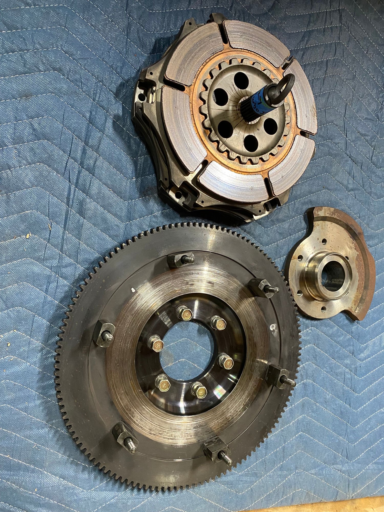 Miscellaneous - HKS Triple Clutch  with flywheel & Counter weight - Used - 1987 to 1991 Mazda RX-7 - Prince Frederick, MD 20678, United States