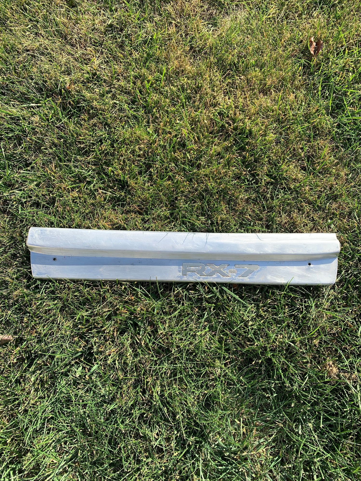 Interior/Upholstery - FD aluminum door sill, driver side - Used - 1993 to 1995 Mazda RX-7 - Florissant, MO 63031, United States