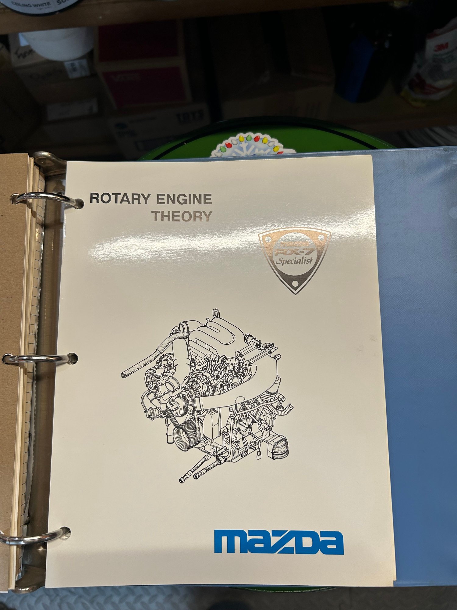 Miscellaneous - Mazda Dealer rx7 tech binder - Used - 0  All Models - West Chester, PA PA, United States