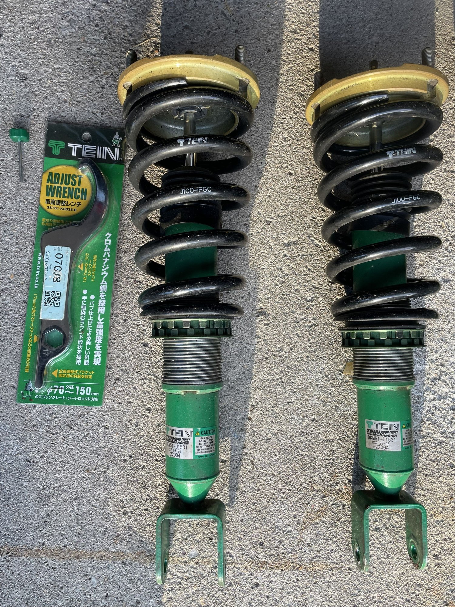 Steering/Suspension - FD3S TEIN Super Street Dampers - Used - 1991 to 2002 Mazda RX-7 - Seekonk, MA 02771, United States