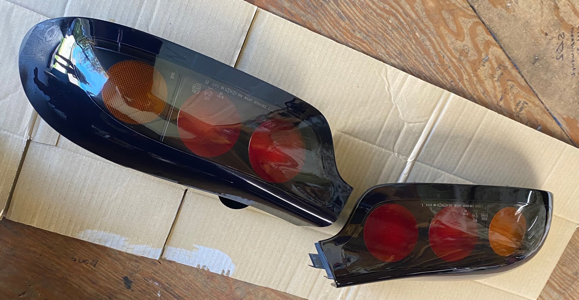 Lights - FD RX-7 99 Spec Round Taillights Excellent Condition!! - Used - 1992 to 2002 Mazda RX-7 - Prince Frederick, MD 20678, United States