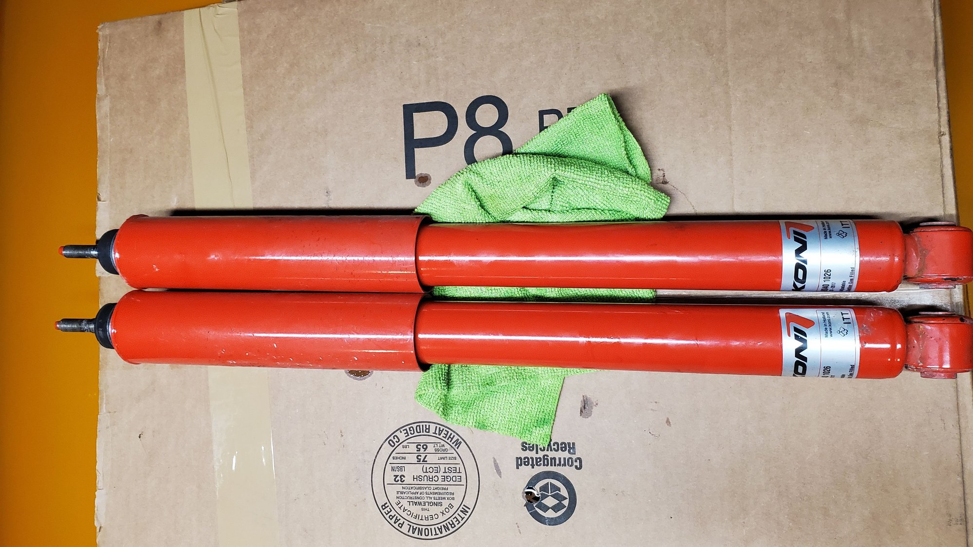 Steering/Suspension - Koni Red Foxbody shocks (Compatible with rear of FB RX-7) - Used - 1979 to 1985 Mazda RX-7 - Port Orchard, WA 98367, United States