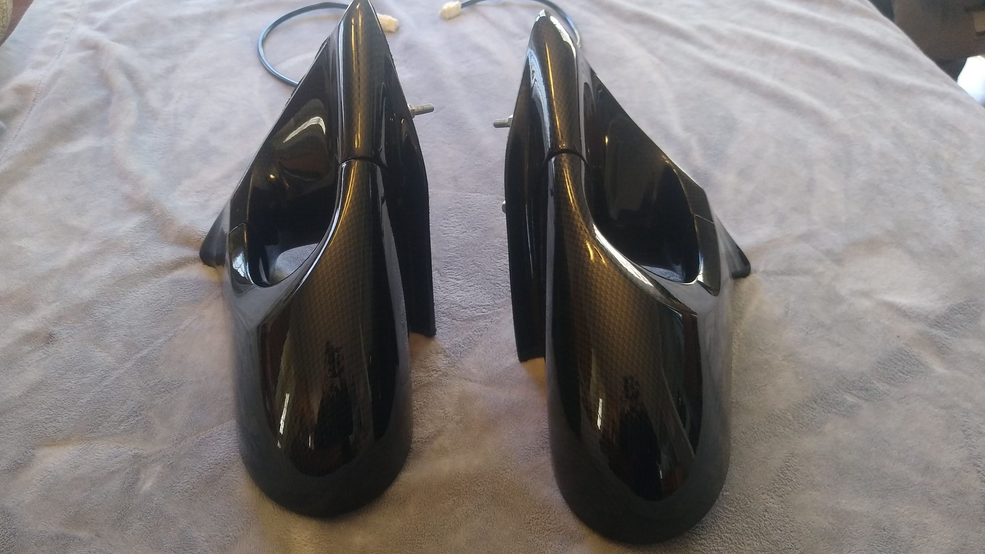 Exterior Body Parts - Ganador Mirrors for FD, Carbon Fiber Look, Very Nice Condition - Used - 1993 to 2002 Mazda RX-7 - Dawsonville, GA 30534, United States