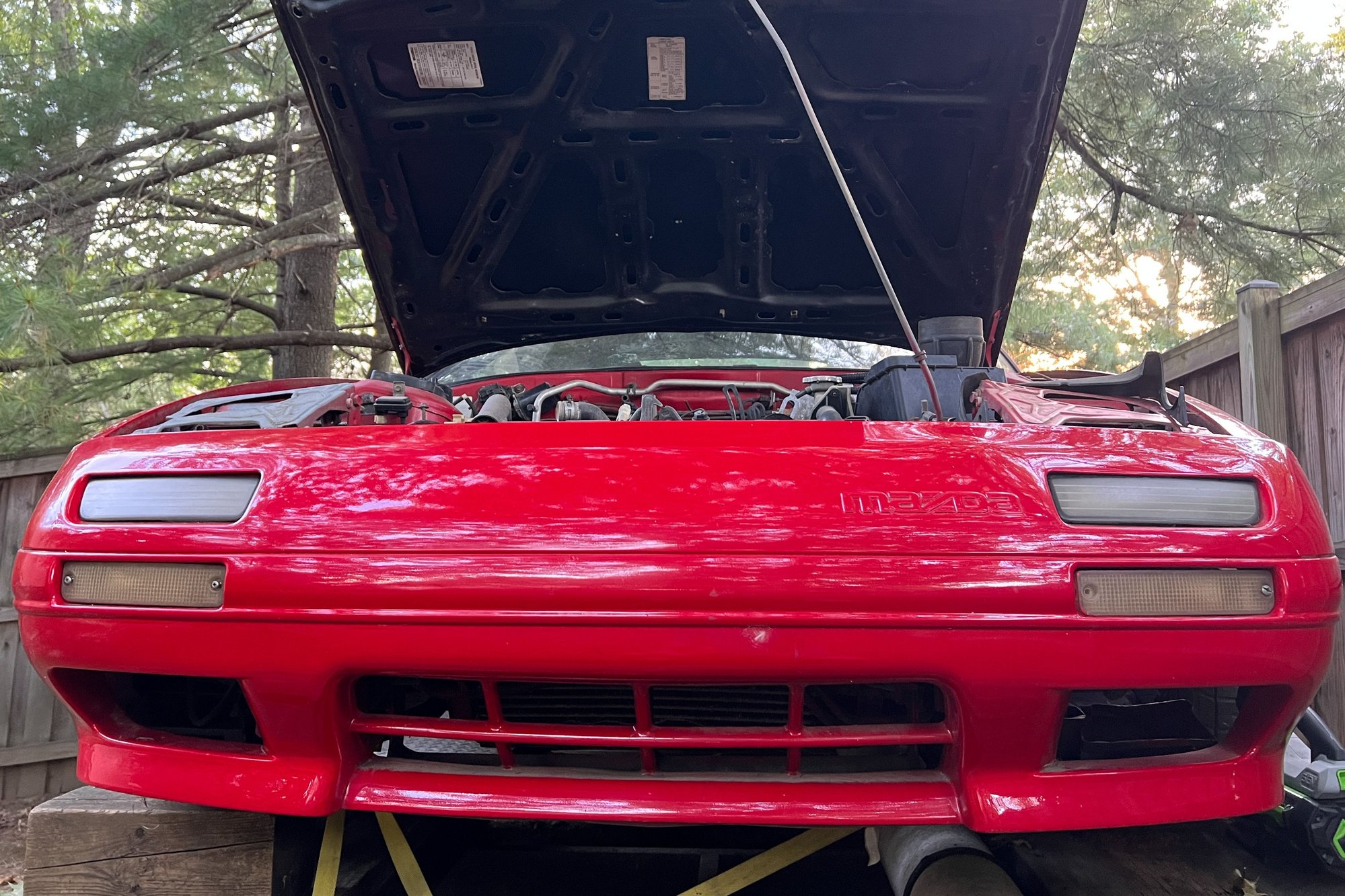 1989 Mazda RX-7 - 89 Mazda RX-7 GTUs - Restoration Project - Prefer to sell as whole - Used - VIN JM1FC3318K0703839 - Other - 2WD - Manual - Coupe - Red - Bowie, MD 20716, United States