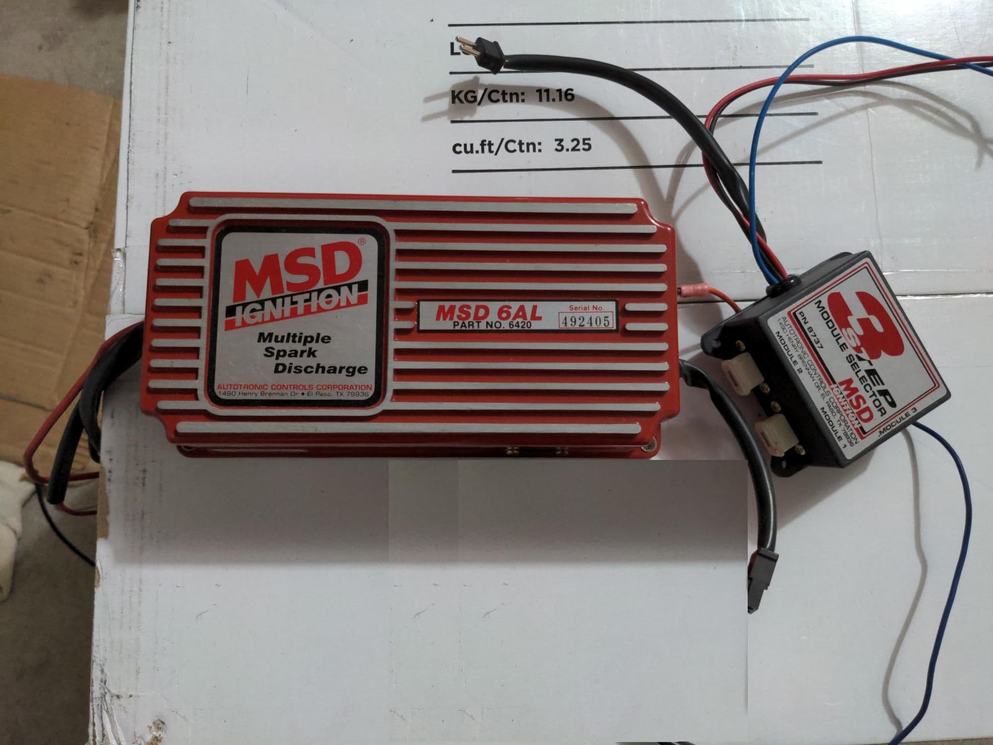 Audio Video/Electronics - Additional Injector Controller & MSD 6AL with 3 Step - Used - 0  All Models - Mississauga, ON L5N1K9, Canada