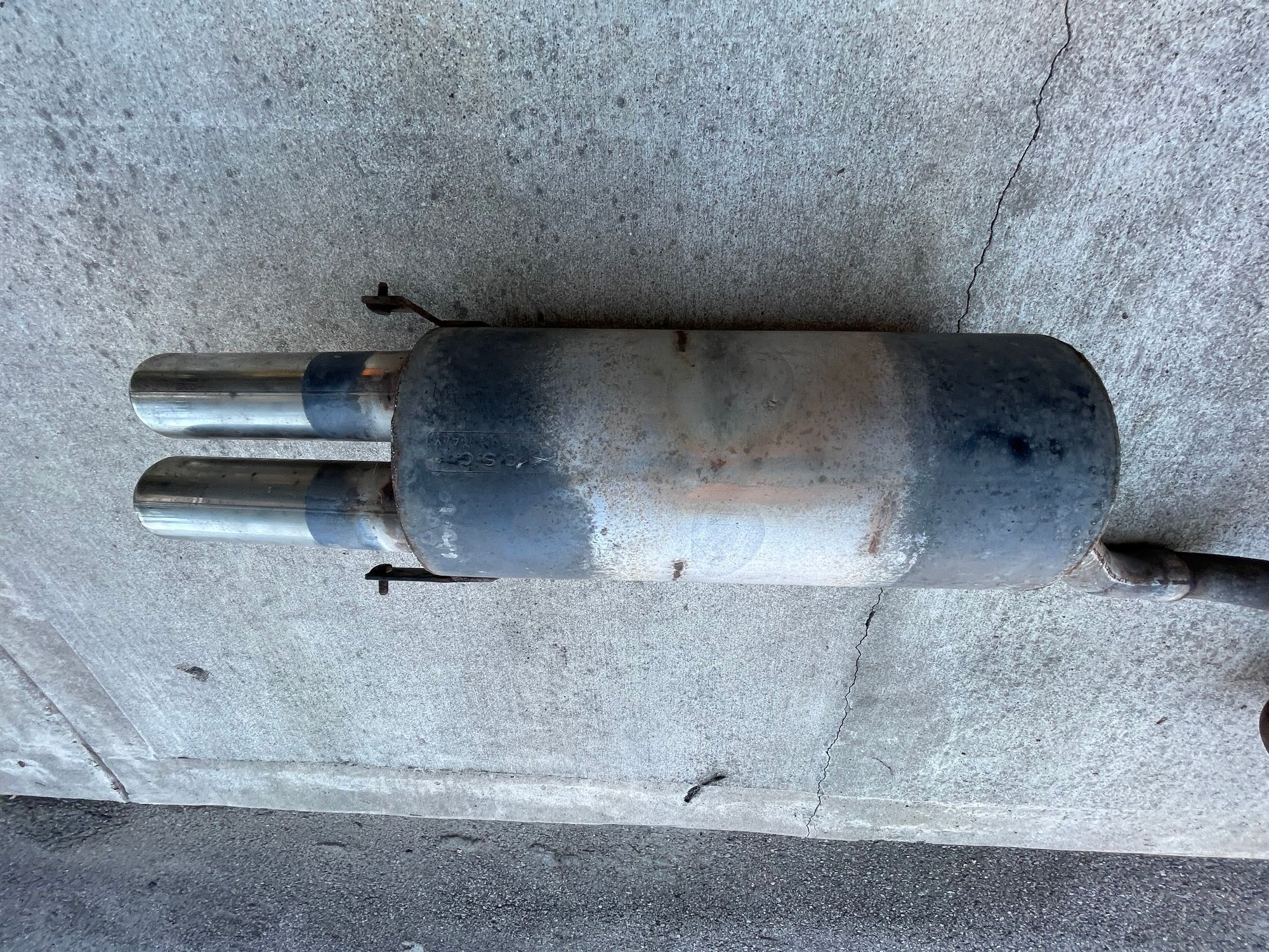 Engine - Exhaust - Racing Beat Power Pulse Muffler w/Mid-pipe SA FB 79’-85’ - Used - 1979 to 1985 Mazda RX-7 - Chicago, IL 60707, United States