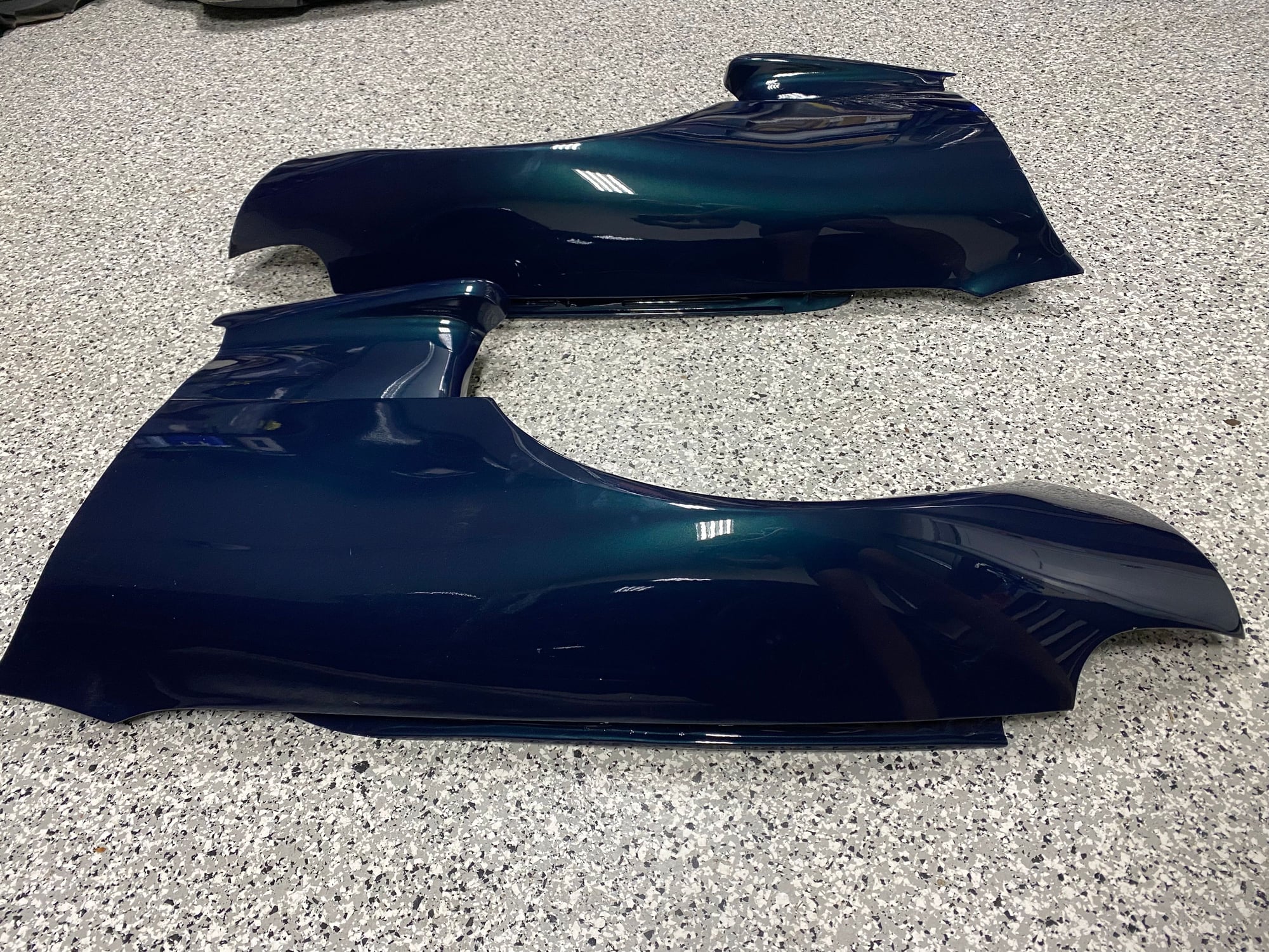 Exterior Body Parts - Genuine FEED front fenders ( MONTEGO BLUE) - New - 1993 to 1995 Mazda RX-7 - Bend, OR 97701, United States