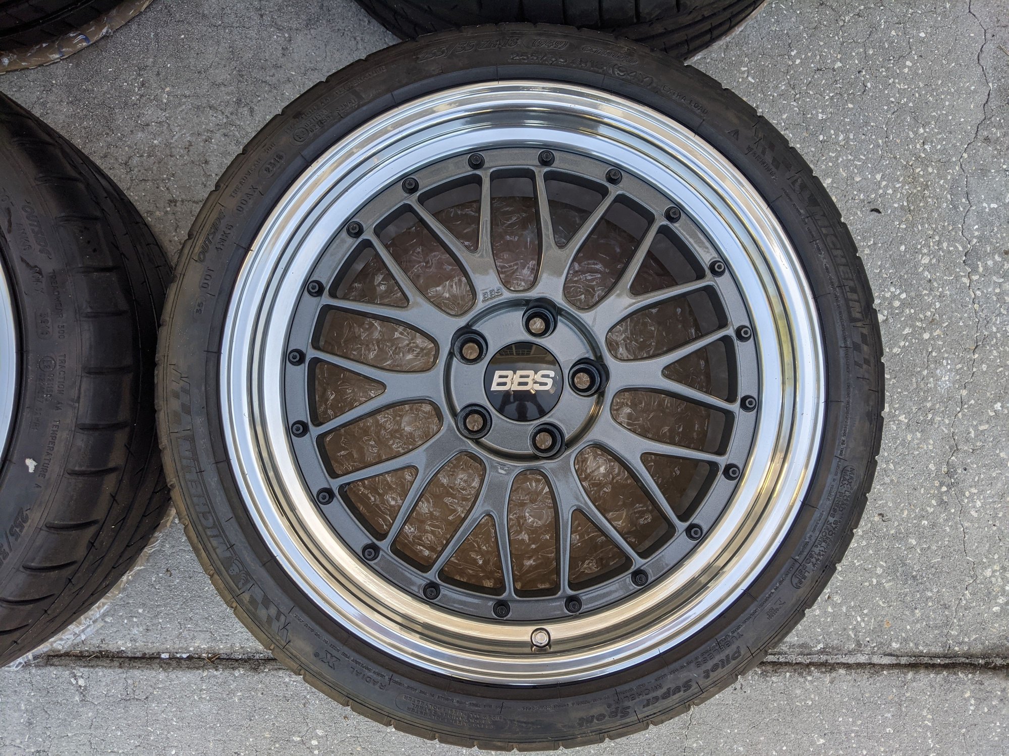 Wheels and Tires/Axles - 18" BBS LM wheels - 5x114.3 - 18x8.5 - 18x9.5 - Used - All Years Any Make All Models - Tarpon Springs, FL 34689, United States