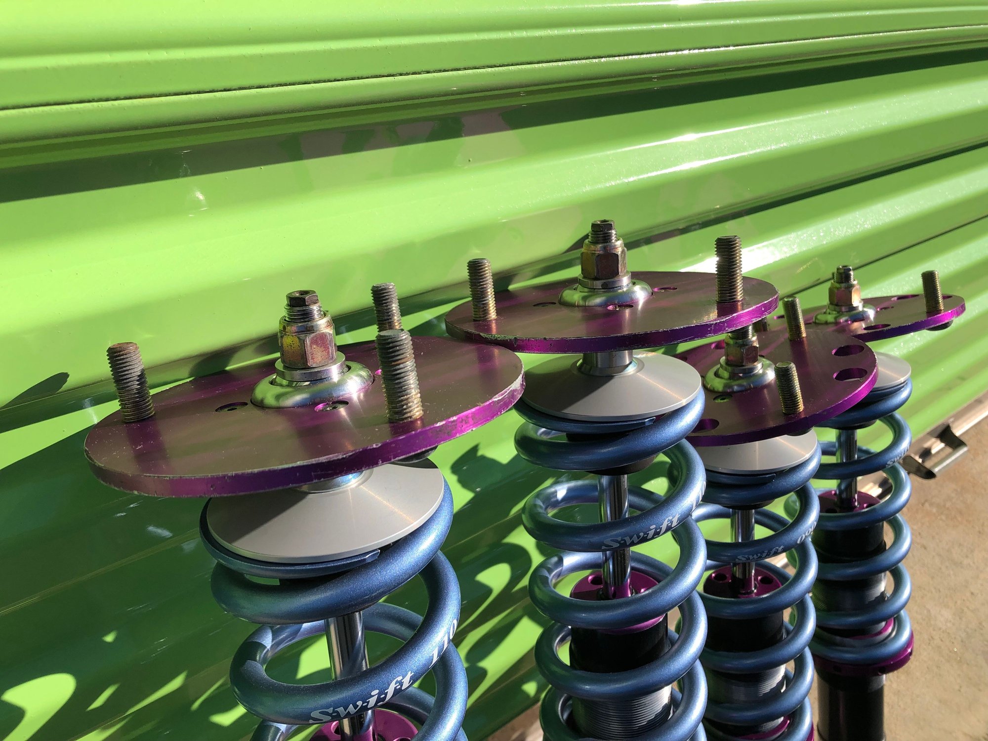 Steering/Suspension - Quantum T5-RS Coilovers w/ 11K/9K Swift Springs - Used - 1993 to 2002 Mazda RX-7 - Hampton, VA 23663, United States