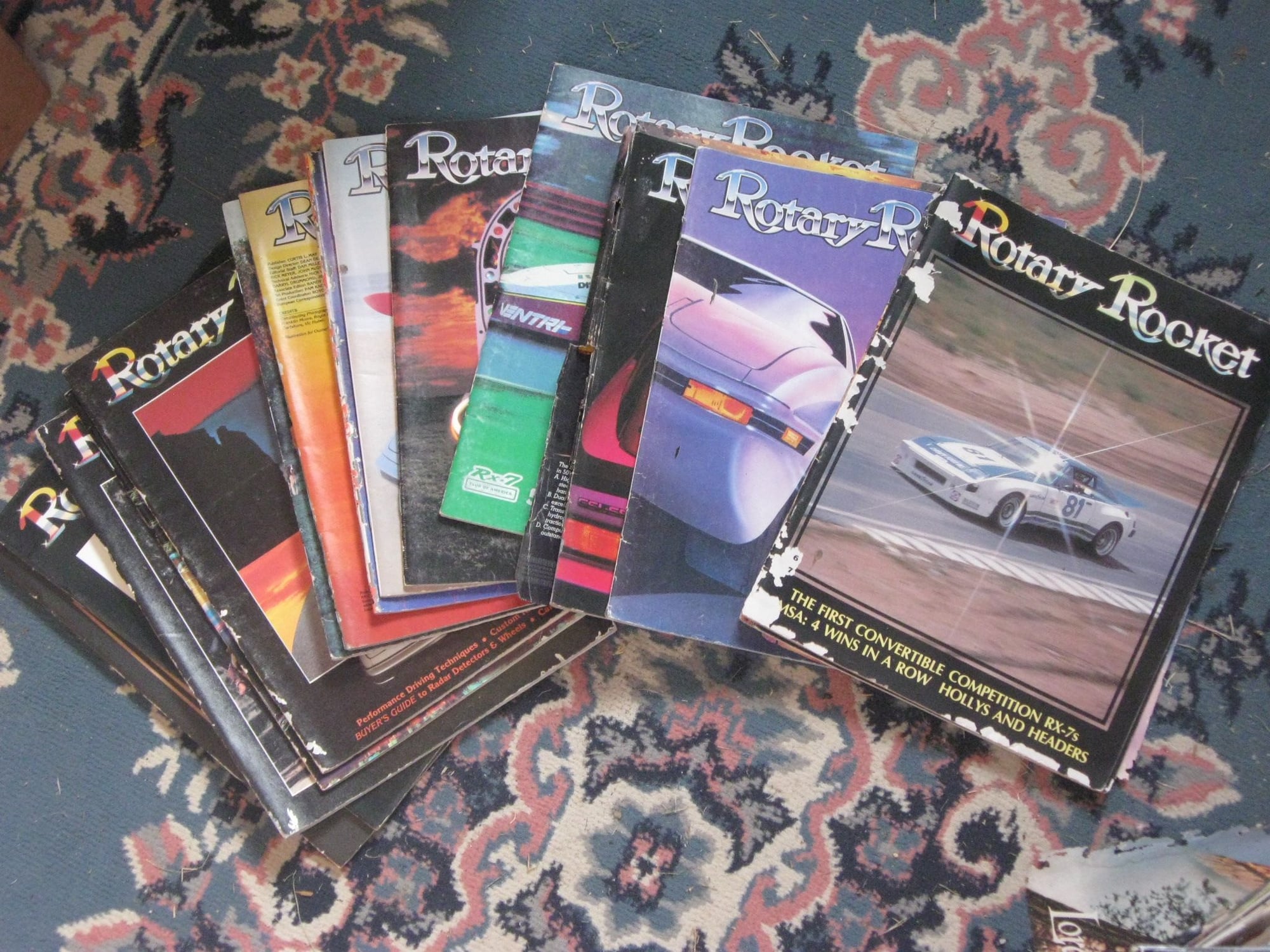 Miscellaneous - Rotary Rocket Magazines - Used - 1979 to 1985 Mazda RX-7 - Brenham, TX 77833, United States