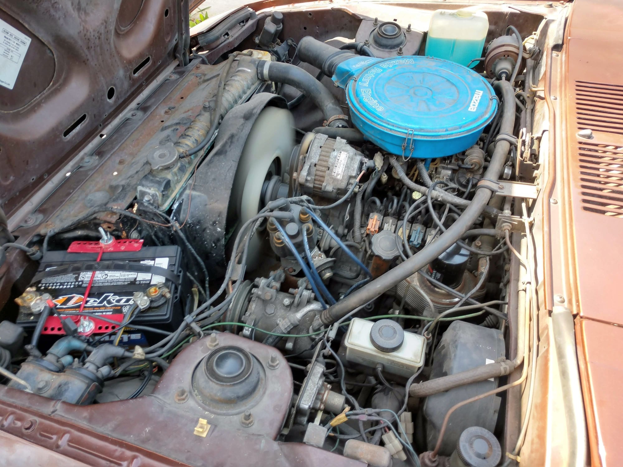 Engine - Complete - Running 12A and 5 speed - Used - 1981 to 1985 Mazda RX-7 - Bloomsburg, PA 17815, United States