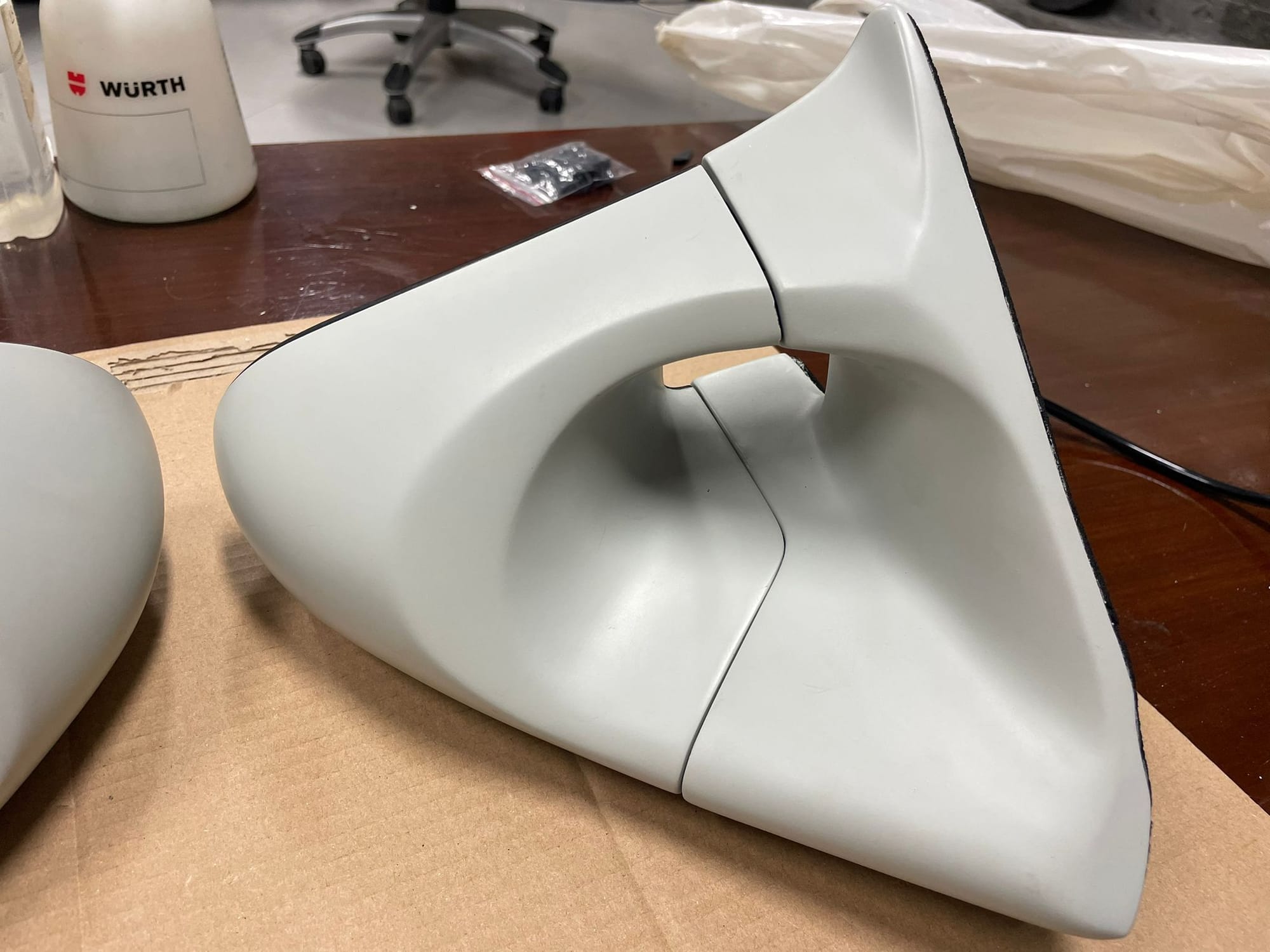 Exterior Body Parts - Authentic FD Ganador mirrors - freshly primed and ready to paint - Used - 1993 to 2002 Mazda RX-7 - Salt Lake City, UT 84102, United States