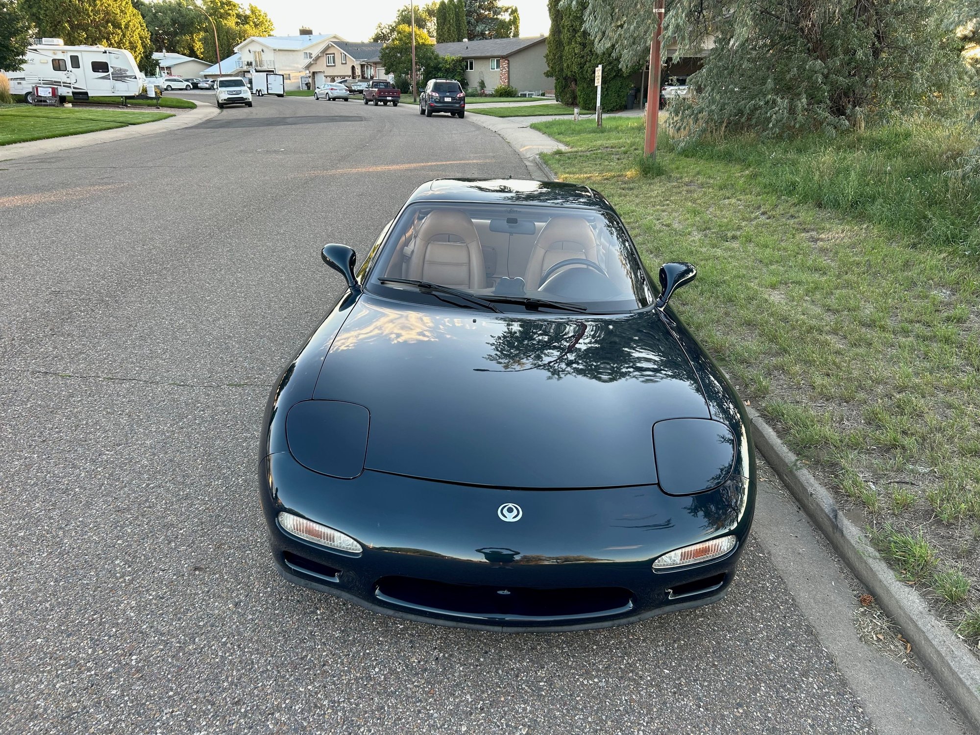 1993 Mazda RX-7 - 1993 RX-7 Manual Montego Blue Touring - Factory repaint, fresh street port rotary - Used - VIN JM1FD3318P0203166 - 83,000 Miles - Other - 2WD - Manual - Coupe - Blue - Calgary, AB T1B4C3, Canada