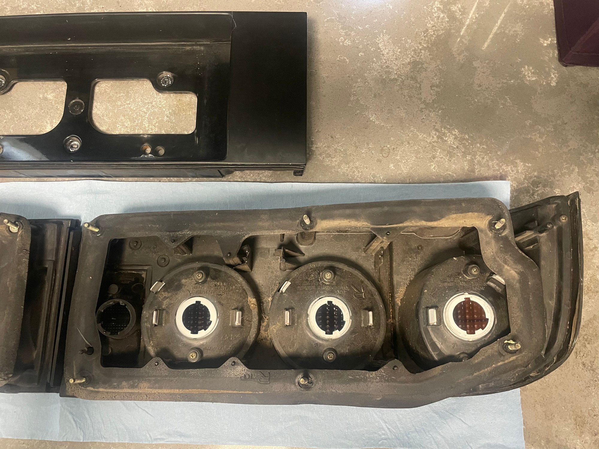 Lights - 86-91 S5 Round Taillights - Used - 1986 to 1991 Mazda RX-7 - San Leandro, CA 94579, United States