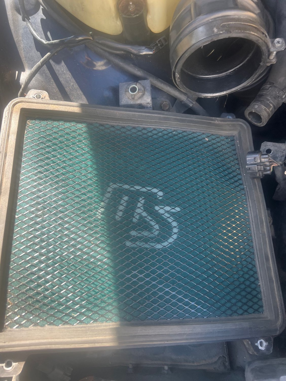 Found a Mazdaspeed air filter when removing the air box and adding the autoexe carbon intake. 