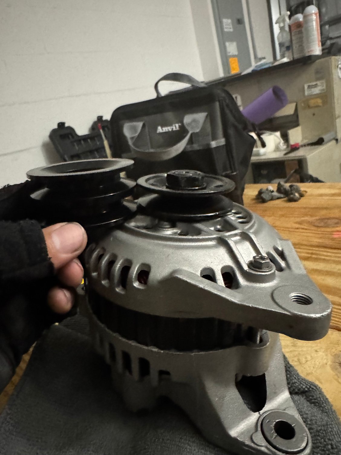Also ordered a Bonzai racing Dual belt pulley
