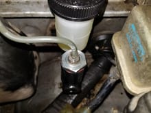 I recently replaced my clutch master cylinder on my 1988 rx7. I want happy with the clutch and felt the old one was way too rusted and was a problem. Now, with the new line, the fluid is clearly leaking where this line meets the master cylinder. Should i just replace the line?