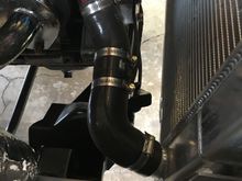 The lower hose came out pretty well