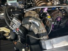Here's a view of the finished CAI where you can see the plenum (painted black) attached to the cone.