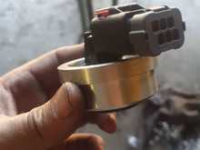 Finally my upgraded fuel connector arrived so i can run my 2 in tank pumps safely 