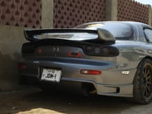 OEM Tail Lights and RE Amemiya Finishing Cover
