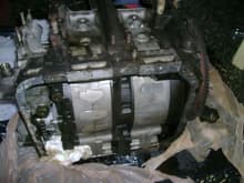 pan removed, now for motor disassembly