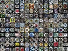 wall of jdm wheels wallpaper