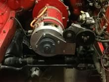motor in place, power steering installed