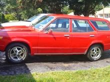 1973 Mazda Rx3 wagon with A/C, 12A engine.