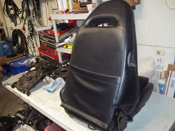 Driver seat back