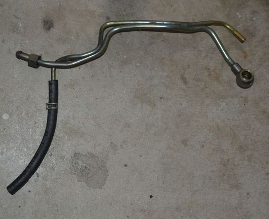 Twin turbo oil feed hard line $20 shipped 