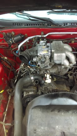 Pulling the NA motor and trans.