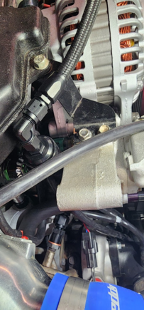 OPR and union to OEM Oil Feed line at the turbo side