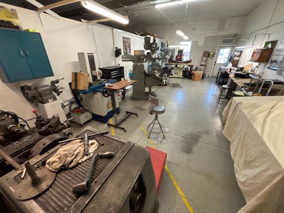 From back of shop 