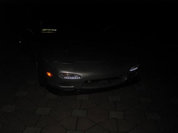As requested...the LED lights at night
