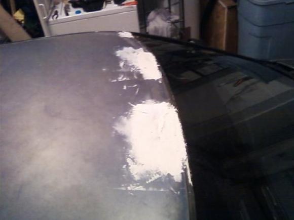 (after) with BONDO