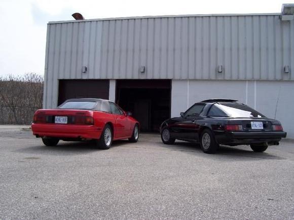 my 89 and 79 ( before recent paint ) Previous owner painted the 79 Straight Black