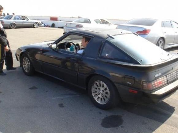 My 1st Gen RX7 GSLSE at Thunderhill Raceway, CA