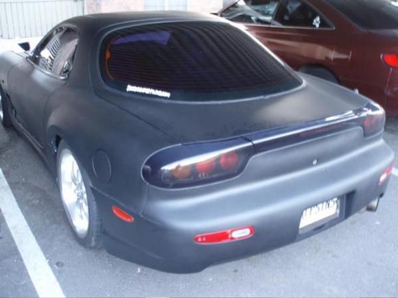 Widebody from the rear