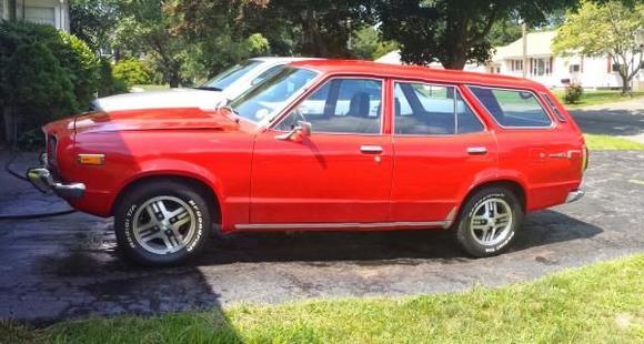 1973 Mazda Rx3 wagon with A/C, 12A engine.