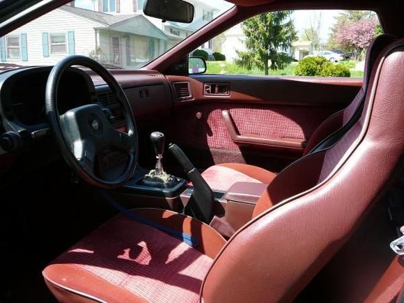Mint condition interior.