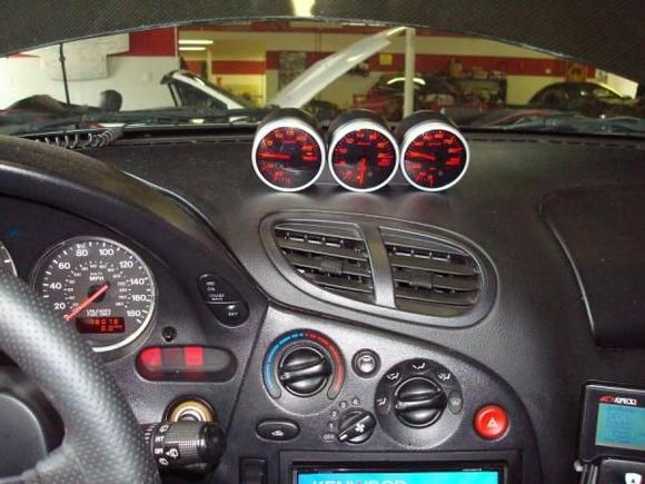 Defi BF gauges; Boost, EGT, Fuel Pressure