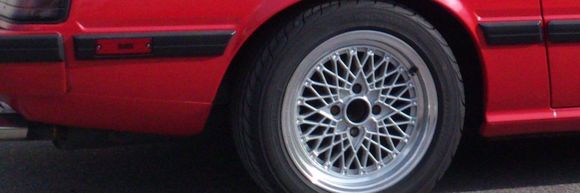 On front fenders starting behind front wheels..rockers.. and wrapping around part of lower quarter.  