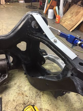 We did this to both sides and boxed in the upper part of the frame where it bolts to the chassis.
