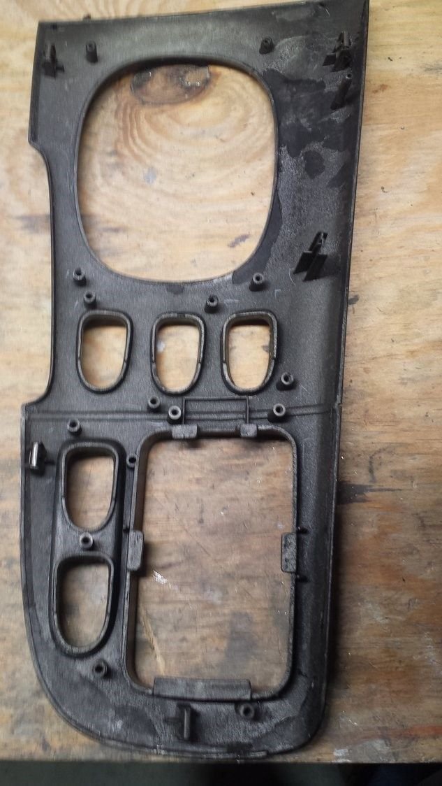 Interior/Upholstery - Custom FD HVAC/Radio Panel & Shifter Console Panel - Used - 1993 to 1995 Mazda RX-7 - Elkton, MD 21921, United States