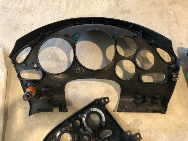 Interior/Upholstery - 93/94 gauge surround/stereo surround/shift panel/door cups etc - Used - 1992 to 2006 Mazda RX-7 - Charleston, SC 29492, United States