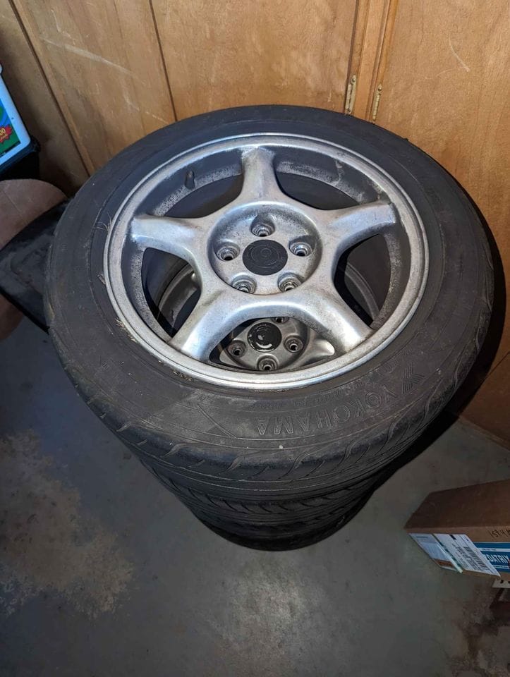 Wheels and Tires/Axles - Stock FD Wheels w/ Tires - Used - 1993 to 2002 Mazda RX-7 - Visalia, CA 93277, United States